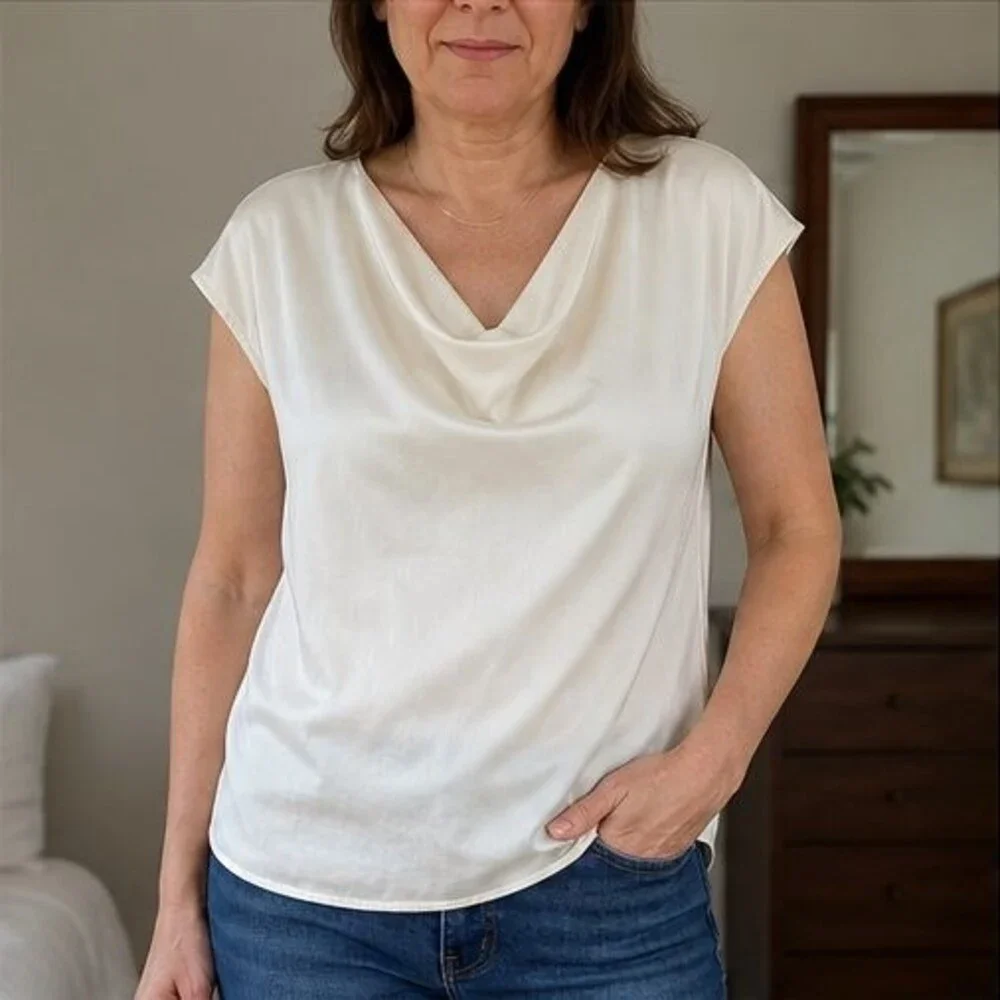 White Cami Blouse